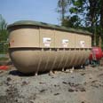 large sewage treatment plant